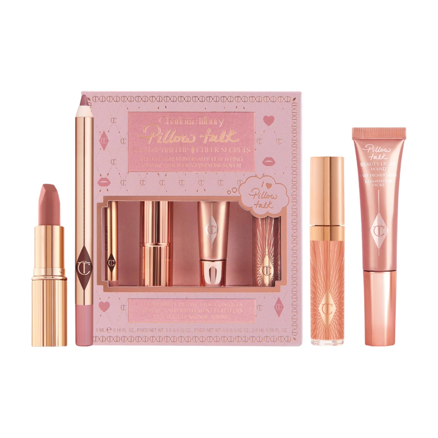 Pillow Talk Beautifying Lip & Cheek Secrets Set-PREVENTA