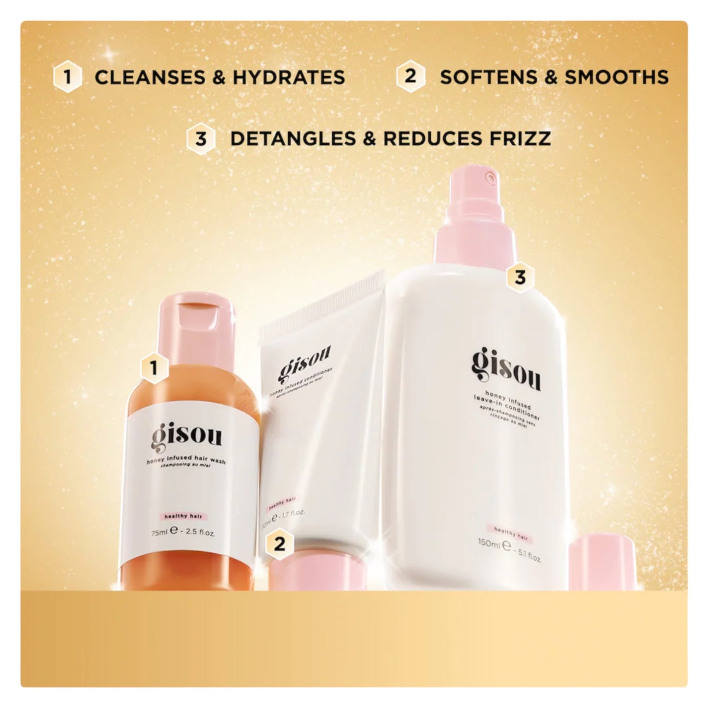 Honey Infused 3-Step Hydration Essentials Gift Set-PREVENTA
