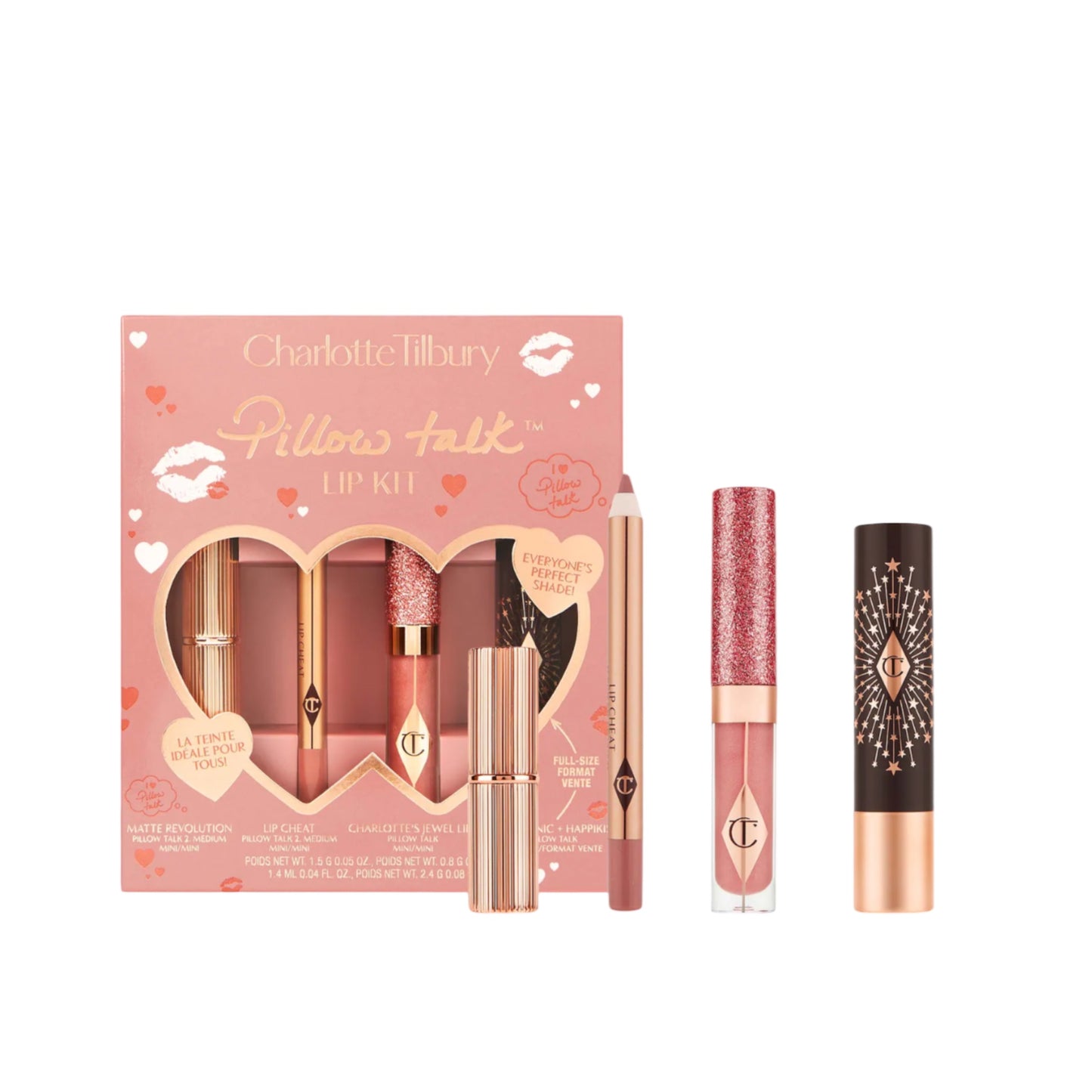 PILLOW TALK LIP WARDROPE SET-PREVENTA