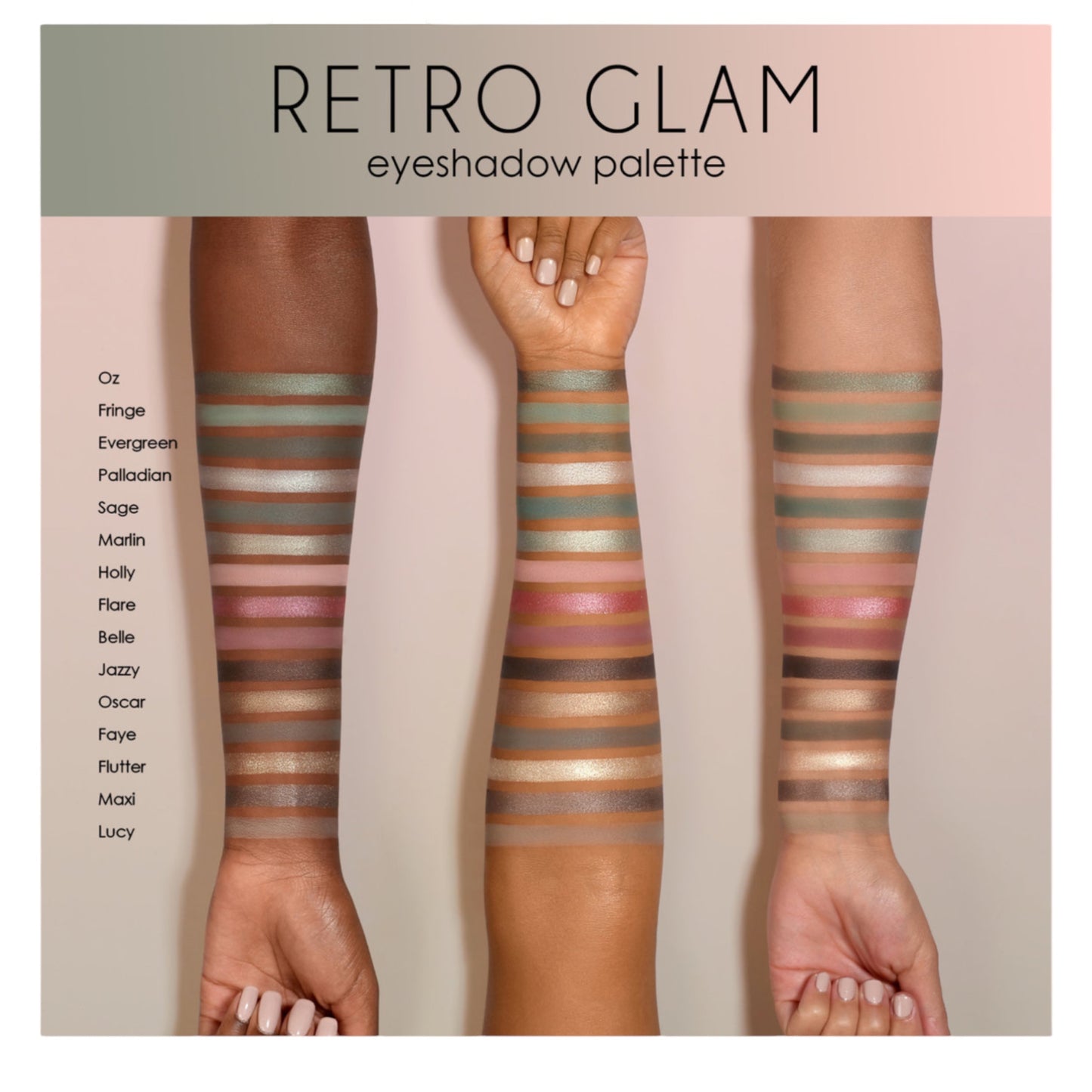 RETRO GLAM PALETTE