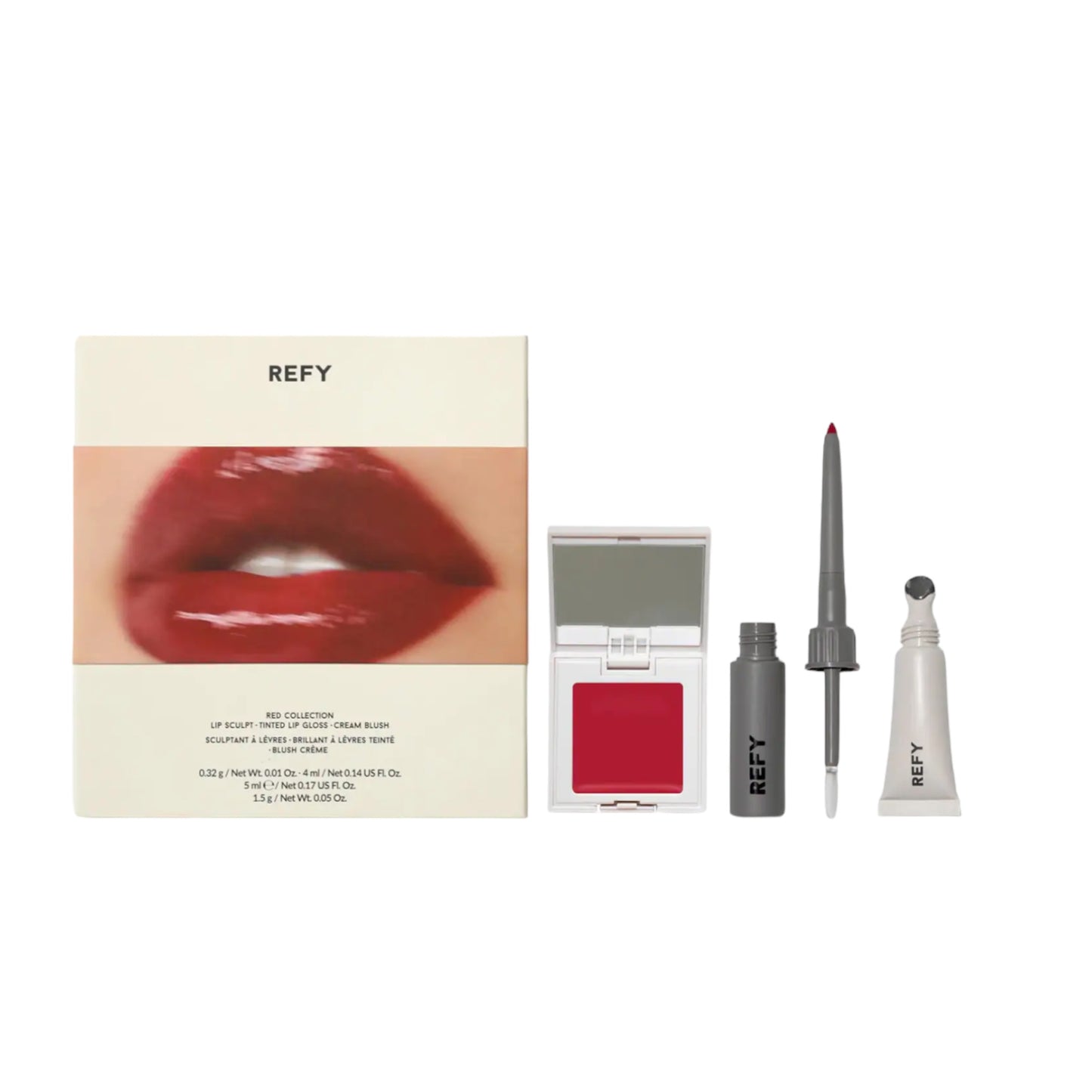 Red Collection Lip & Cheek Set -PREVENTA