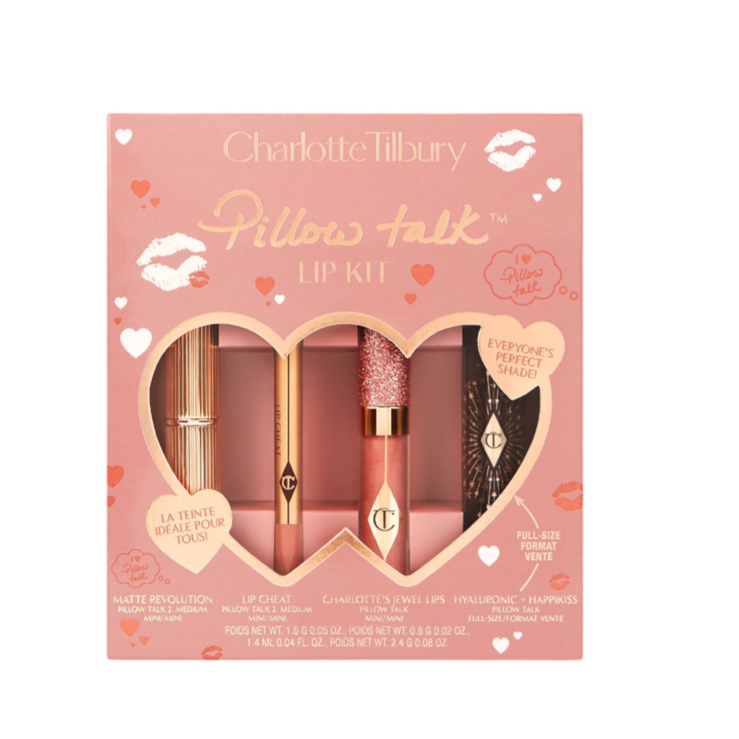 PILLOW TALK LIP WARDROPE SET-PREVENTA