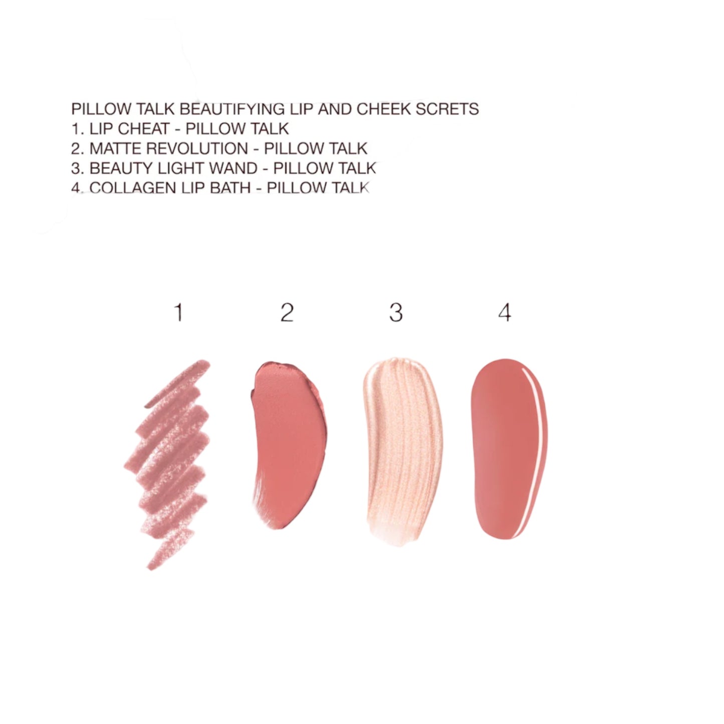 Pillow Talk Beautifying Lip & Cheek Secrets Set-PREVENTA