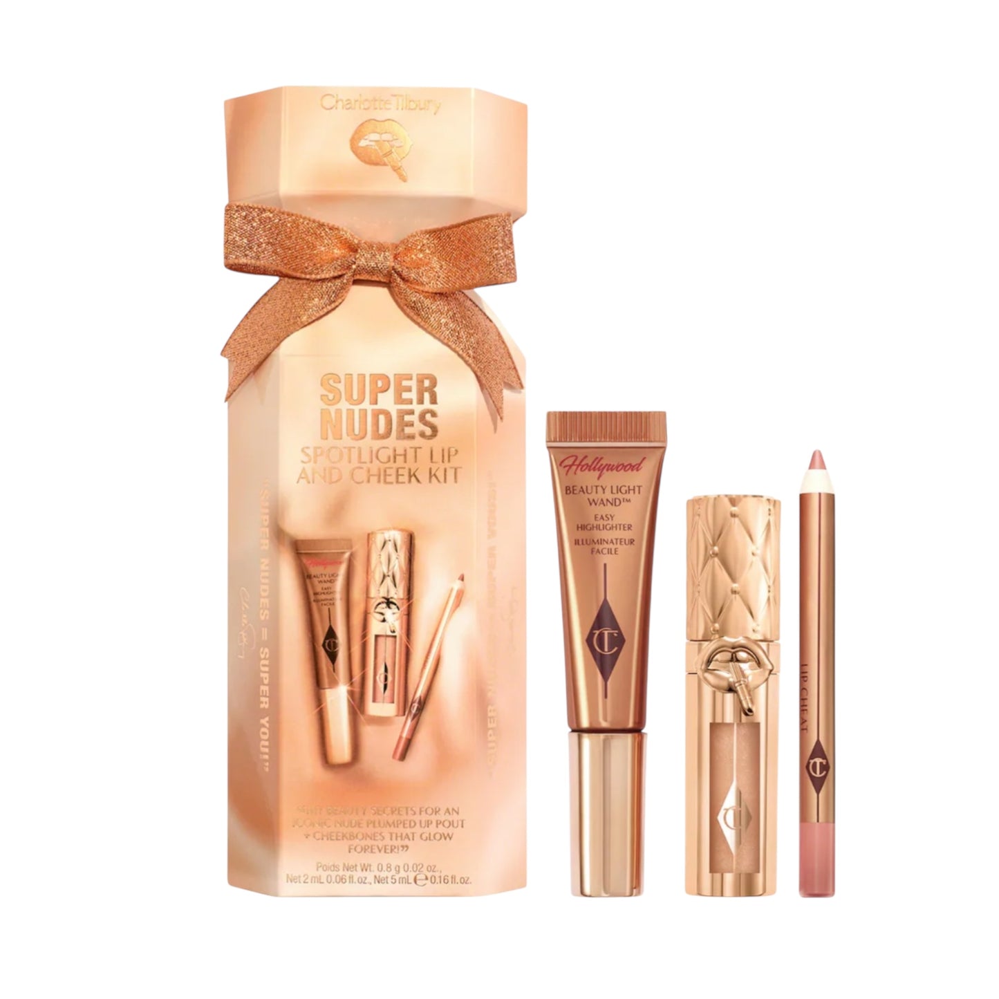 PREORDEN Lip and Cheek Trio Makeup Gift Set