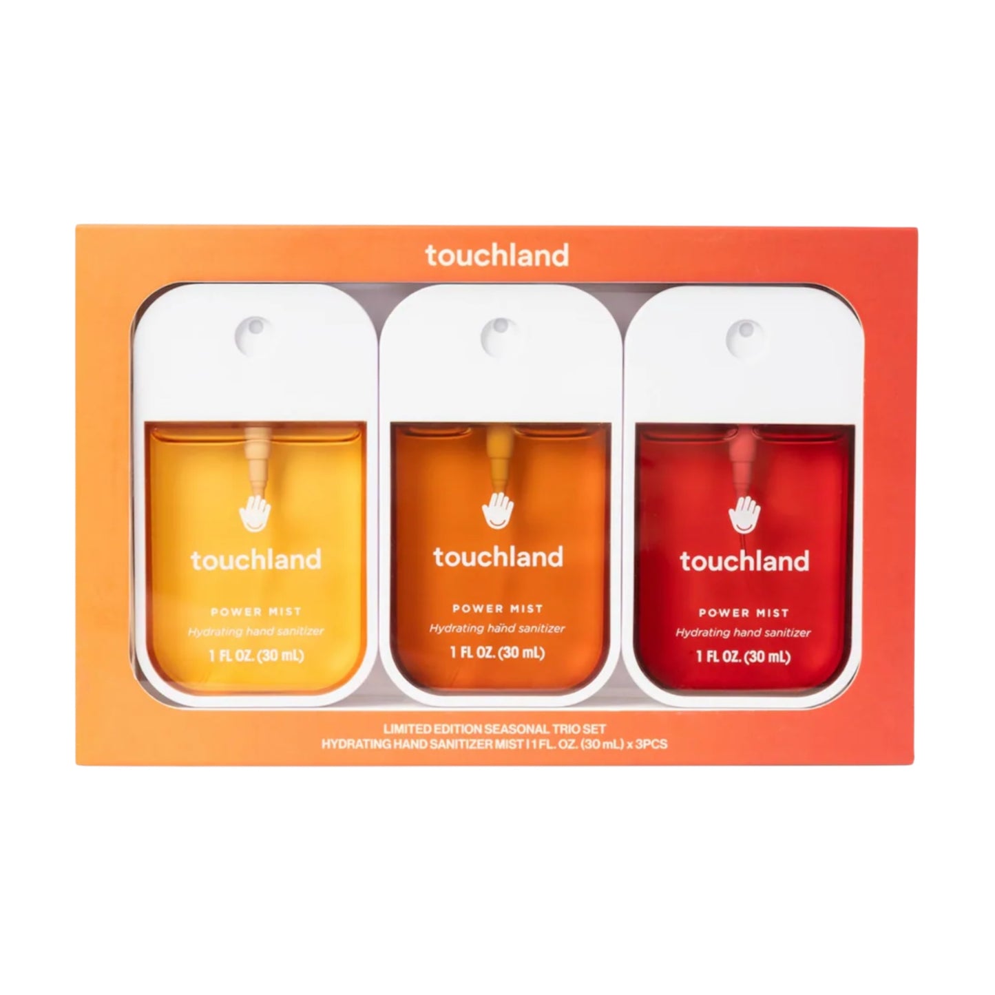 PREORDEN Limited Edition Power Mist Hydrating Hand Sanitizer Seasonal Trio Set