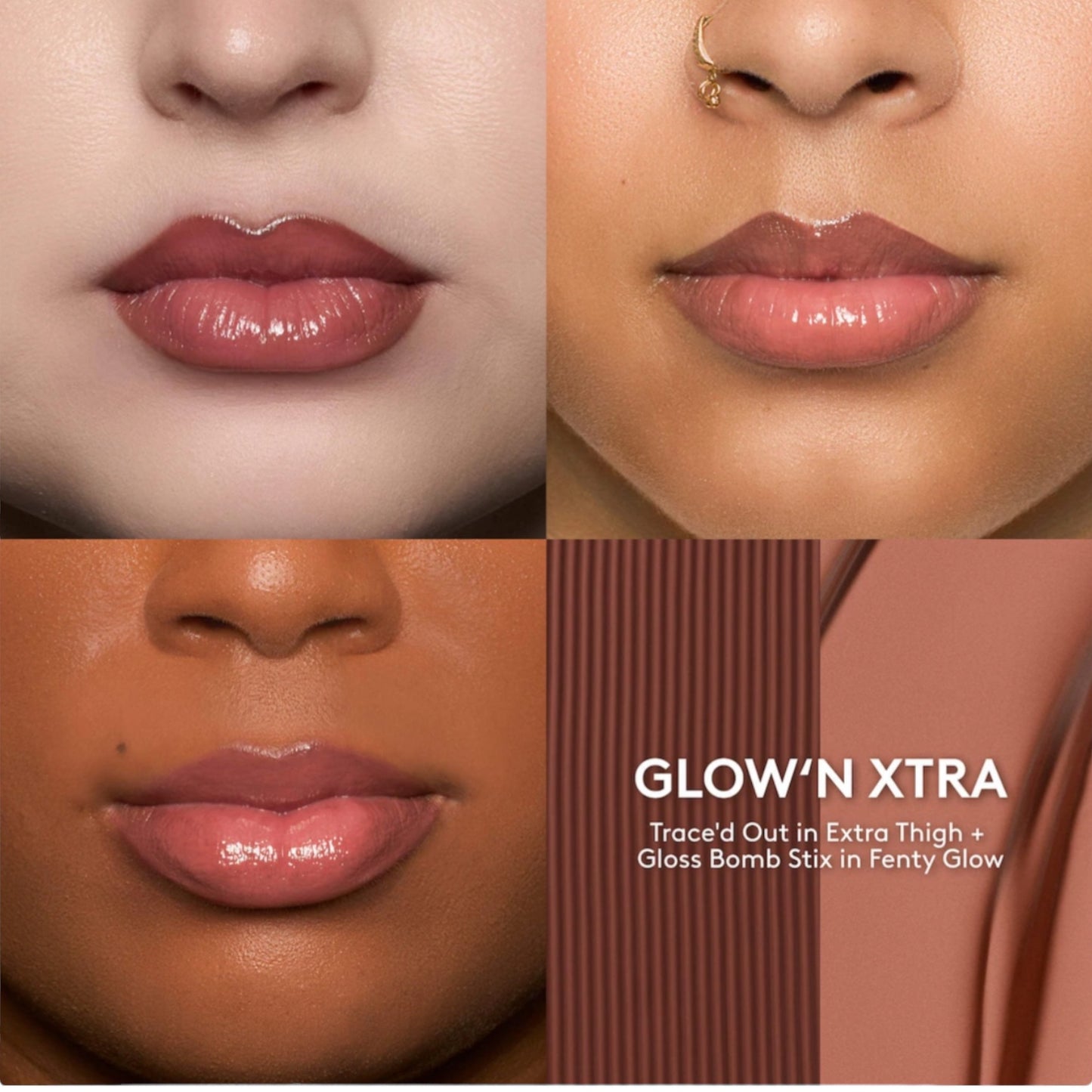 PREORDEN Glow'n Extra 2-Piece Lip Set