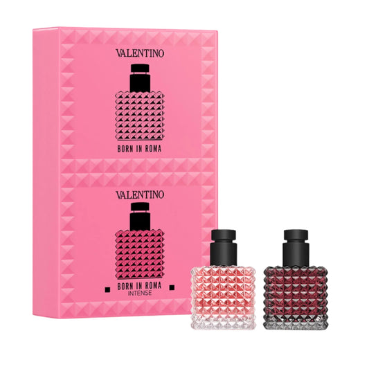 Mini Donna Born in Roma & Donna Born in Roma Intense Perfume Set-PREVENTA