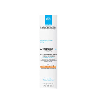 Anthelios Mineral SPF 30 Crema hidratante facial con ácido hialurónico