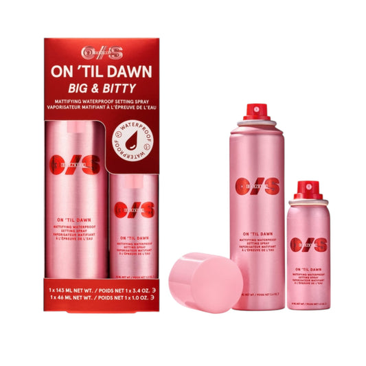 PREORDEN On 'Til Dawn Mattifying Waterproof Setting Spray Big & Bitty Duo